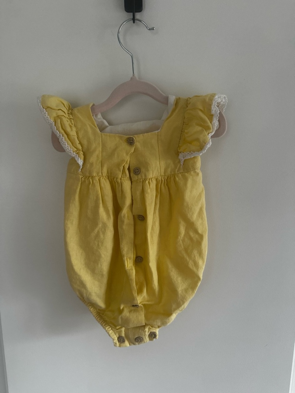 Babidu Yellow baby romper size 3M - Picture 8 of 8